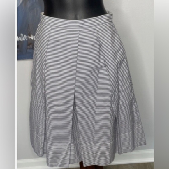 Tibi Striped blue and White Women's Skirt - Picture 2 of 4